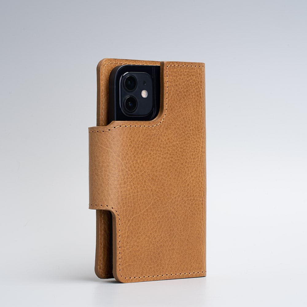 Leather folio wallet with Magsafe 1.0 - SALE